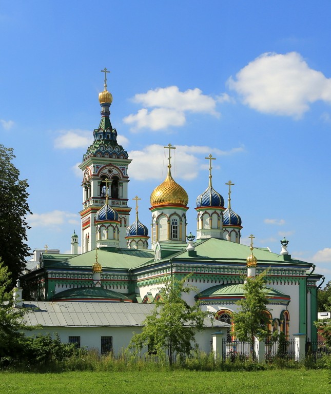 Нижегородский. Церковь Николая Чудотворца на Рогожском кладбище. фасады