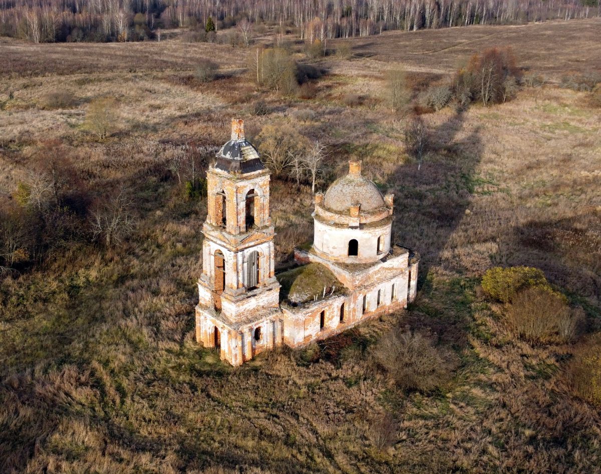 Церковь Сергия Радонежского, Поддубново, урочище (Ростовский район, Ярославская область). фасады
