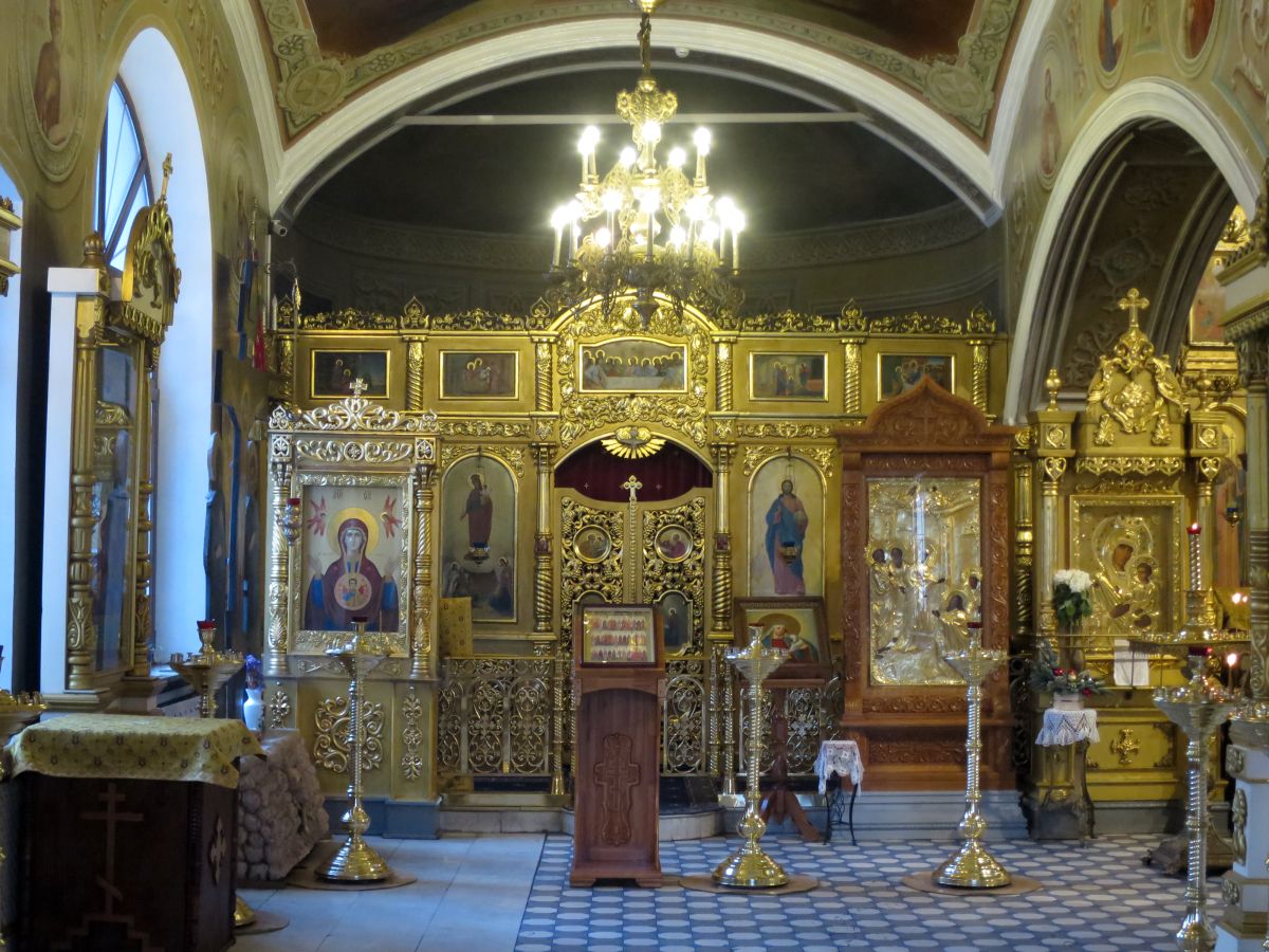Церковь Веры, Надежды, Любови и матери их Софии на Миусском кладбище, Марьина Роща (Северо-Восточный административный округ (СВАО), г. Москва). интерьер и убранство, Иконостас левого придела