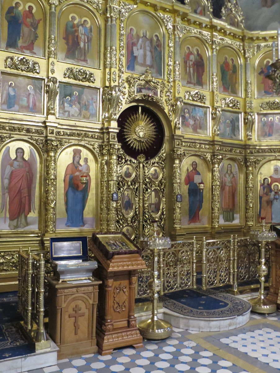 Церковь Веры, Надежды, Любови и матери их Софии на Миусском кладбище, Марьина Роща (Северо-Восточный административный округ (СВАО), г. Москва). интерьер и убранство