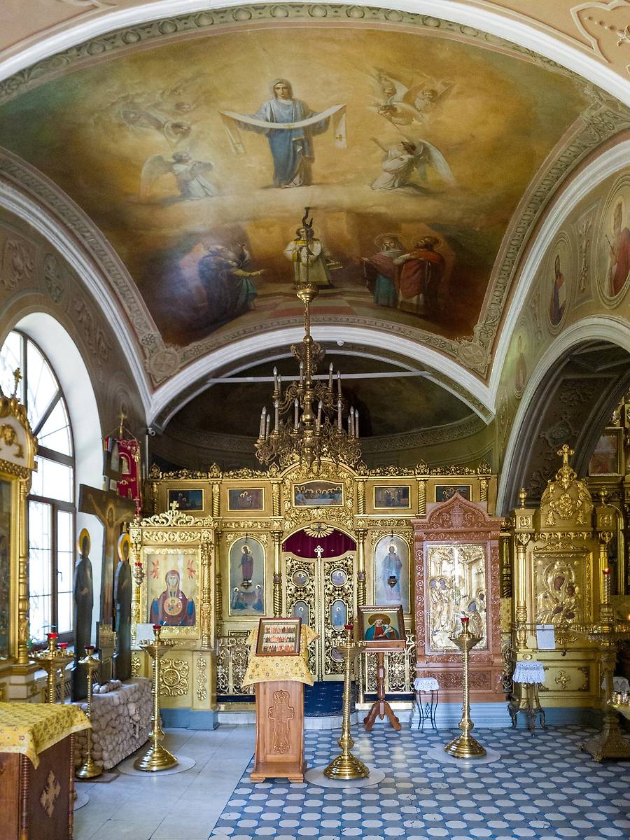 интерьер и убранство. Церковь Веры, Надежды, Любови и матери их Софии на Миусском кладбище, Марьина Роща (Северо-Восточный административный округ (СВАО), г. Москва)