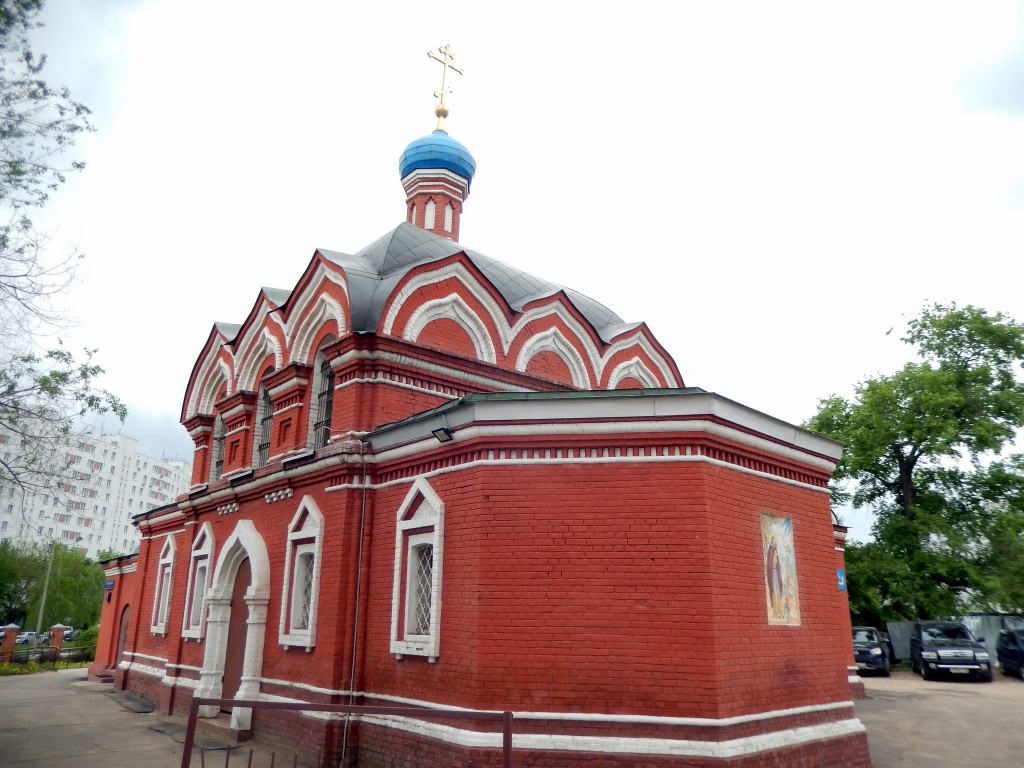 Церковь Сергия Радонежского в Бибиреве, Бибирево (Северо-Восточный административный округ (СВАО), г. Москва). фасады