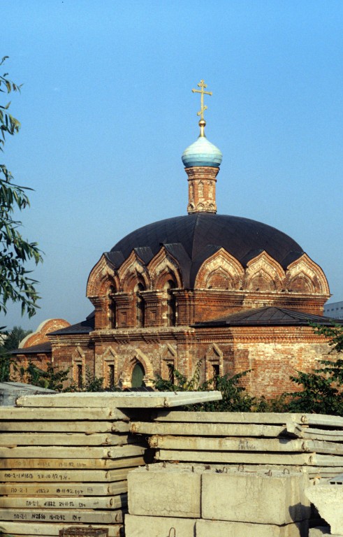 Бибирево. Церковь Сергия Радонежского в Бибиреве. документальные фотографии