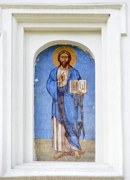 Церковь Ризоположения (Положения ризы Богородицы во Влахерне) в Леонове, Изображение над алтарем <br>, Москва, Северо-Восточный административный округ (СВАО), г. Москва