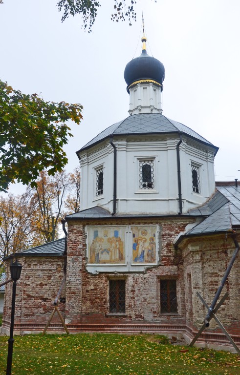 Церковь Ризоположения (Положения ризы Богородицы во Влахерне) в Леонове, Ростокино (Северо-Восточный административный округ (СВАО), г. Москва). документальные фотографии