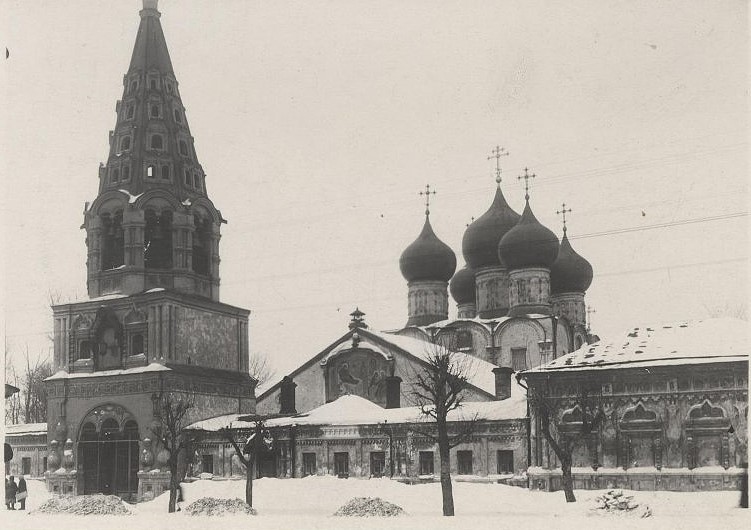 Церковь Рождества Пресвятой Богородицы в Бутырской слободе, Бутырский (Северо-Восточный административный округ (СВАО), г. Москва). архивная фотография, Начало XX столетия