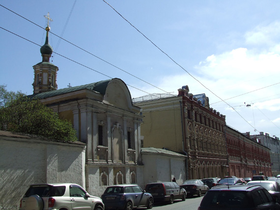 Высоко-Петровский монастырь, Тверской (Центральный административный округ (ЦАО), г. Москва). фасады