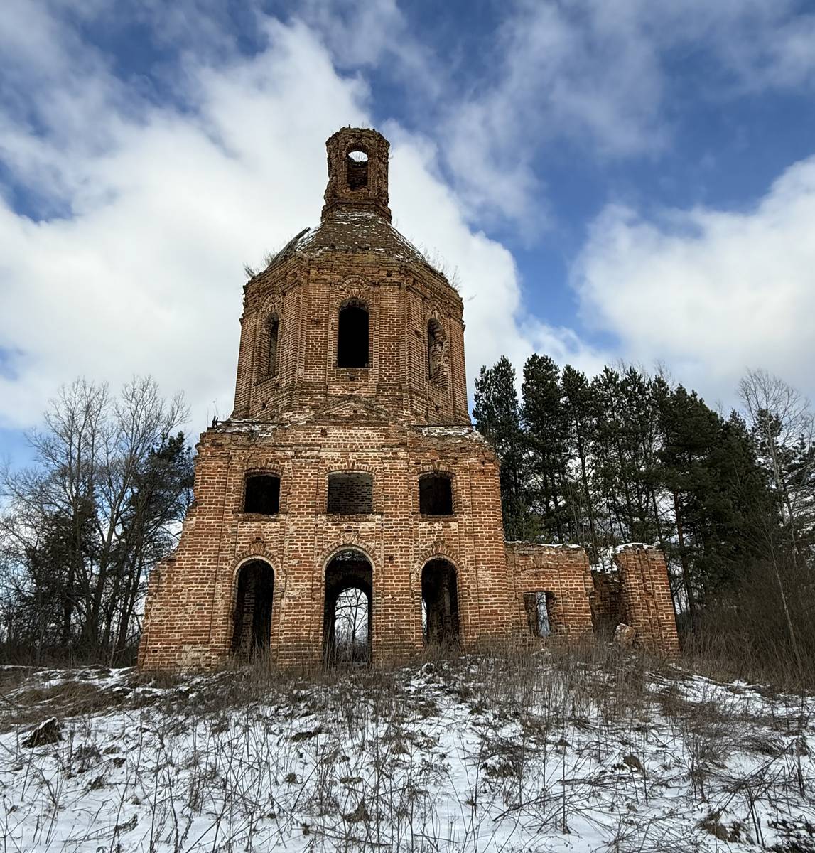 Церковь Иоанна Дамаскина, Многополье (Белёвский район, Тульская область). фасады, Вид с юга