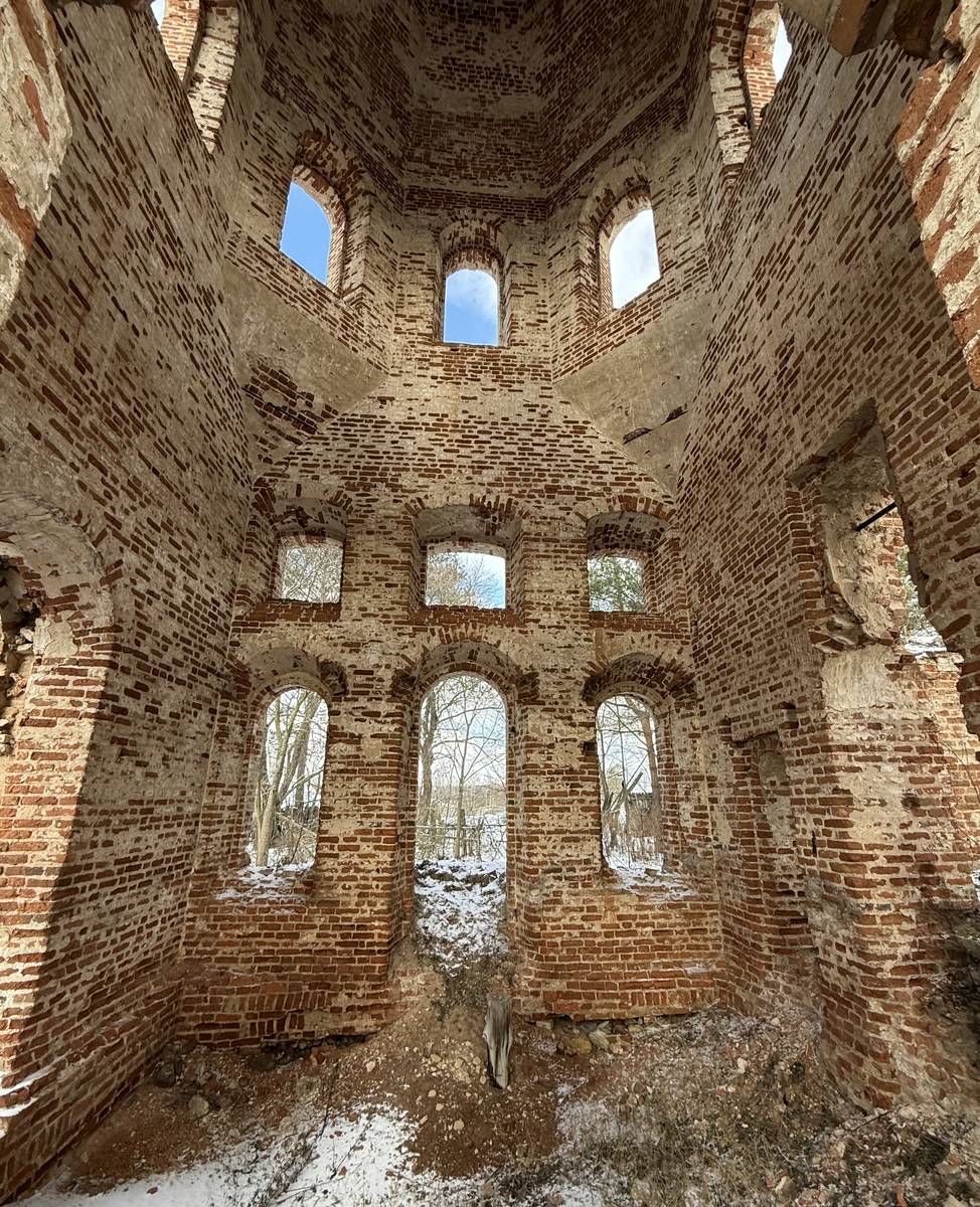 Церковь Иоанна Дамаскина, Многополье (Белёвский район, Тульская область). интерьер и убранство, Северная стена основного объема