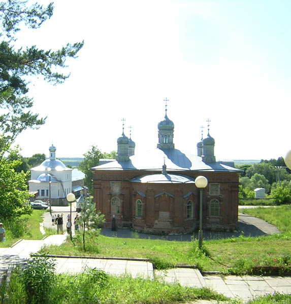 Введенская Макариевская пустынь, Жабынь, урочище (Белёвский район, Тульская область). фасады