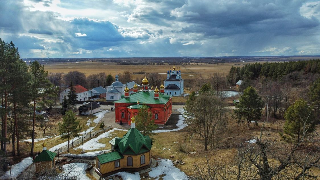 Введенская Макариевская пустынь, Жабынь, урочище (Белёвский район, Тульская область). фасады