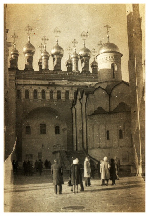 Кремль. Собор Спаса Нерукотворного Образа (Верхоспасский), Тверской (Центральный административный округ (ЦАО), г. Москва). архивная фотография