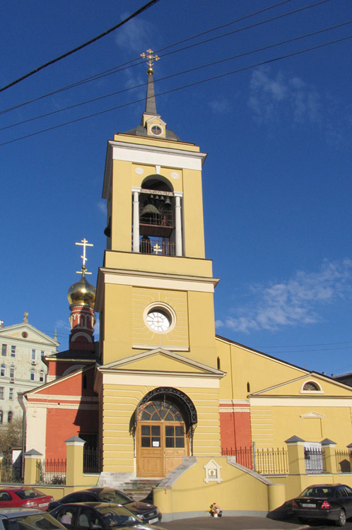 Церковь Николая Чудотворца на Щепах, Арбат (Центральный административный округ (ЦАО), г. Москва). фасады