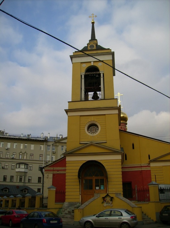 Арбат. Церковь Николая Чудотворца на Щепах. фасады