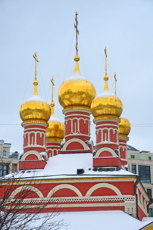 Арбат. Церковь Николая Чудотворца на Щепах. архитектурные детали