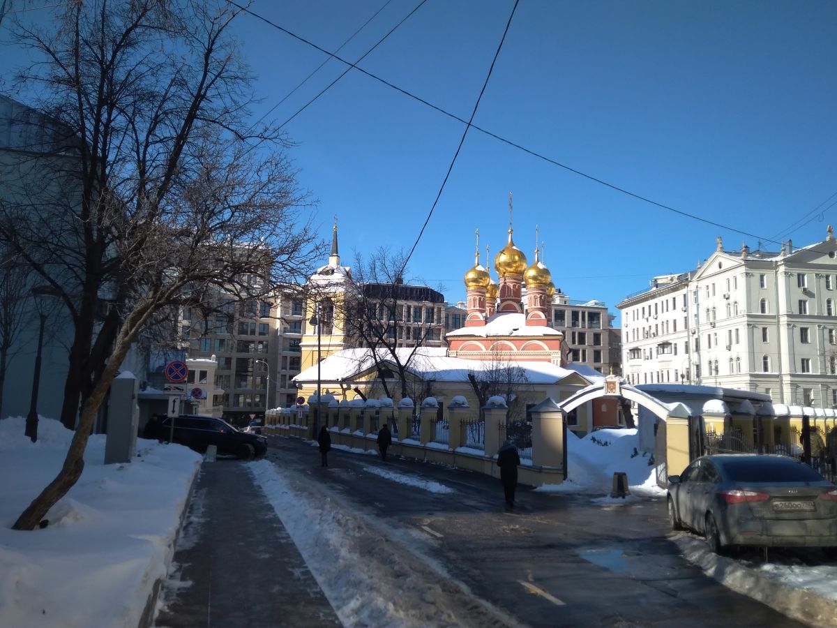 Арбат. Церковь Николая Чудотворца на Щепах. фасады