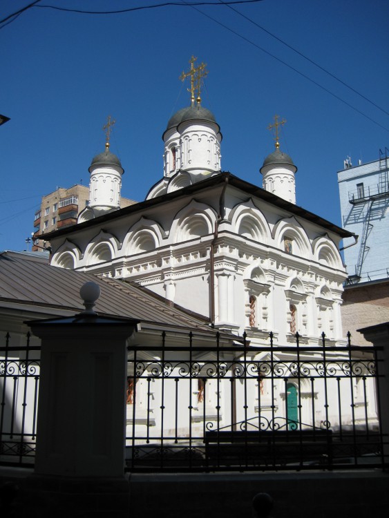 Церковь Иоанна Богослова в Бронной слободе, Пресненский (Центральный административный округ (ЦАО), г. Москва). фасады