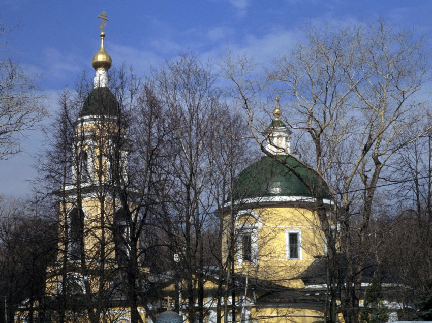 Церковь Воскресения Словущего на Ваганьковском кладбище, Пресненский (Центральный административный округ (ЦАО), г. Москва). фасады