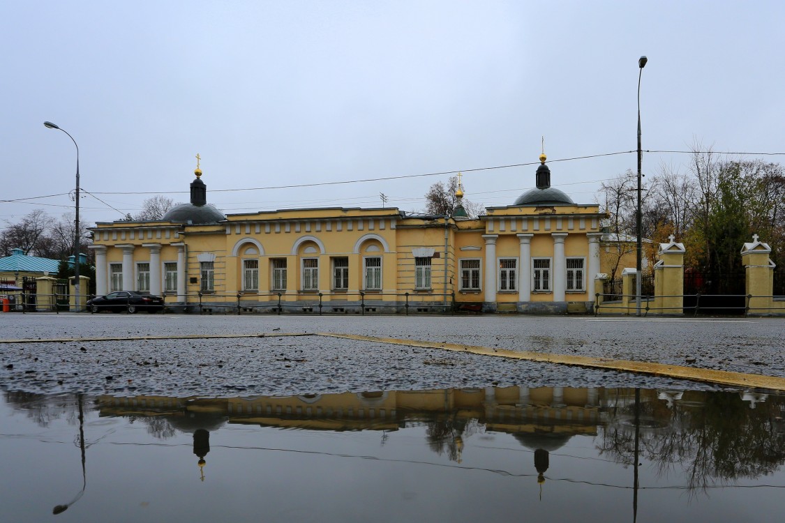 Церковь Андрея Первозванного на Ваганьковском кладбище, Пресненский (Центральный административный округ (ЦАО), г. Москва). фасады