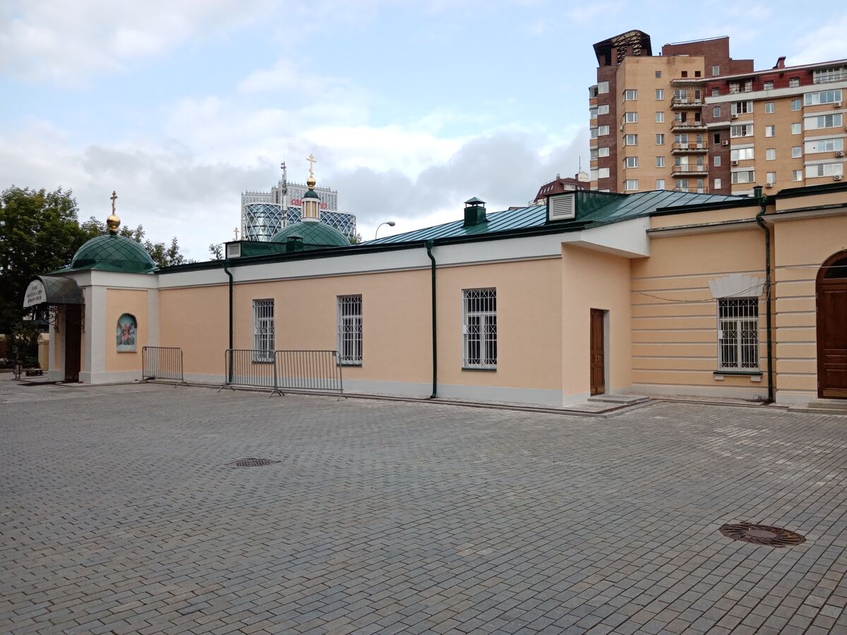 Церковь Андрея Первозванного на Ваганьковском кладбище, Пресненский (Центральный административный округ (ЦАО), г. Москва). фасады, Северная сторона храма