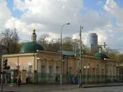 Пресненский. Андрея Первозванного на Ваганьковском кладбище, церковь