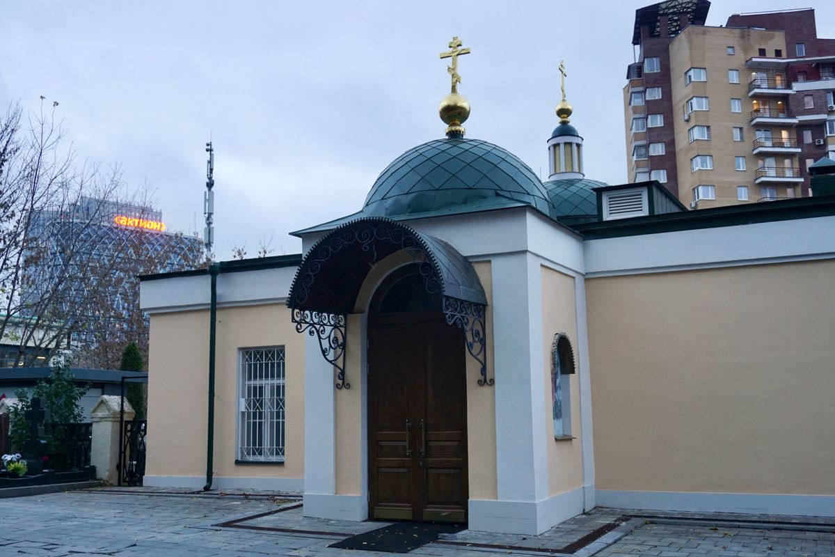 Церковь Андрея Первозванного на Ваганьковском кладбище, Пресненский (Центральный административный округ (ЦАО), г. Москва). архитектурные детали