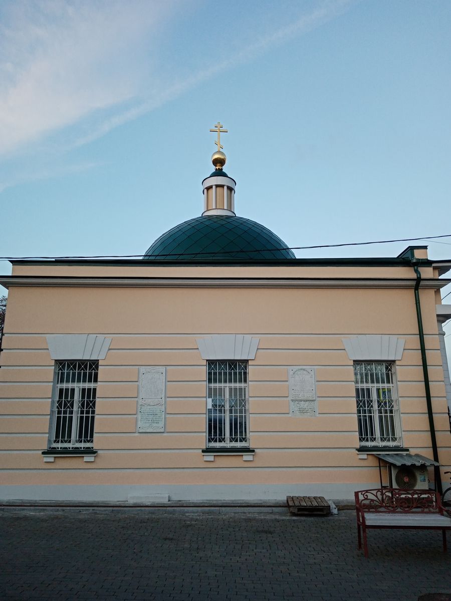 Церковь Андрея Первозванного на Ваганьковском кладбище, Пресненский (Центральный административный округ (ЦАО), г. Москва). фасады, Западная сторона храма