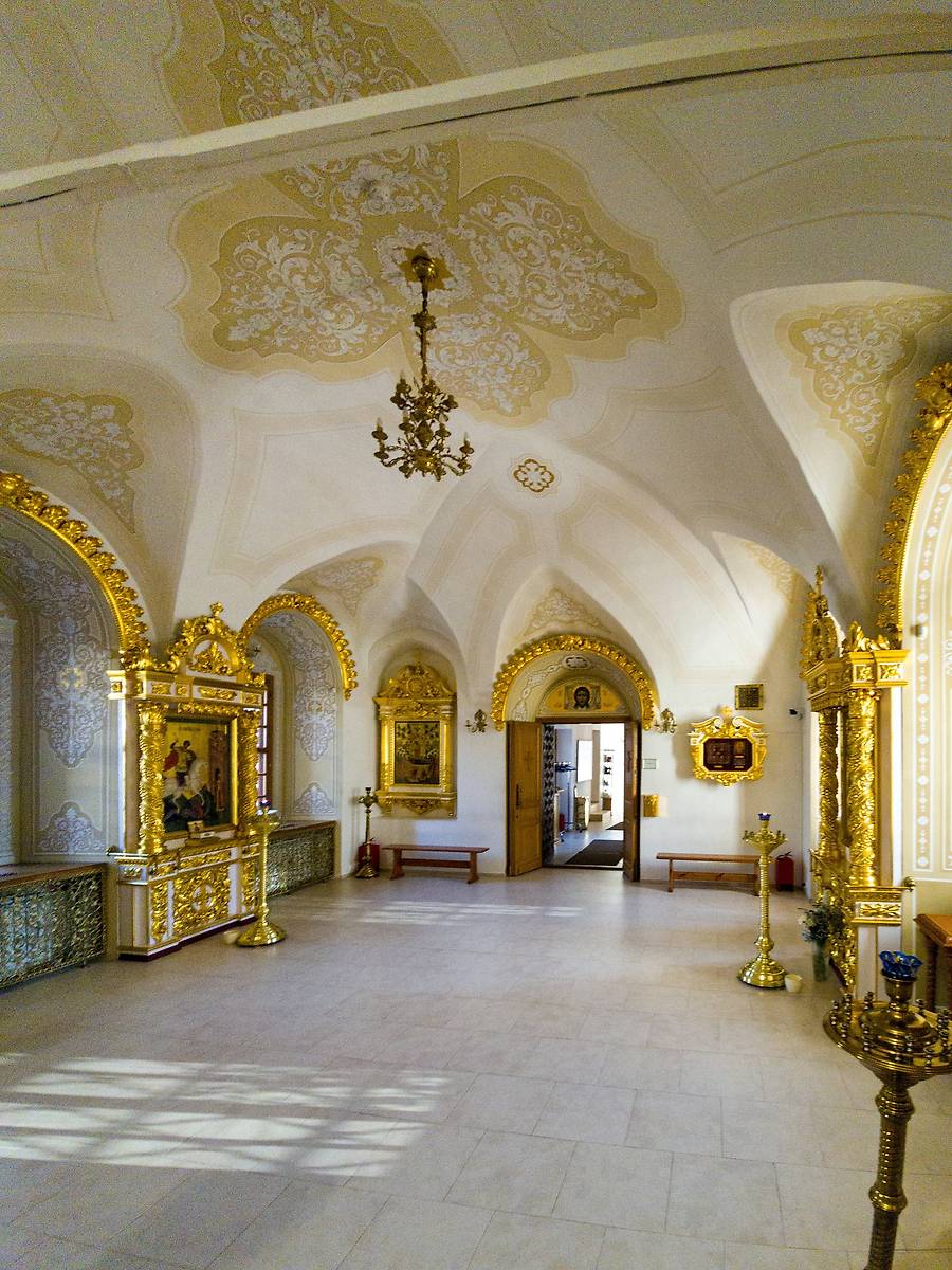 интерьер и убранство. Церковь иконы Божией Матери "Знамение" на Шереметевом дворе, Арбат (Центральный административный округ (ЦАО), г. Москва)