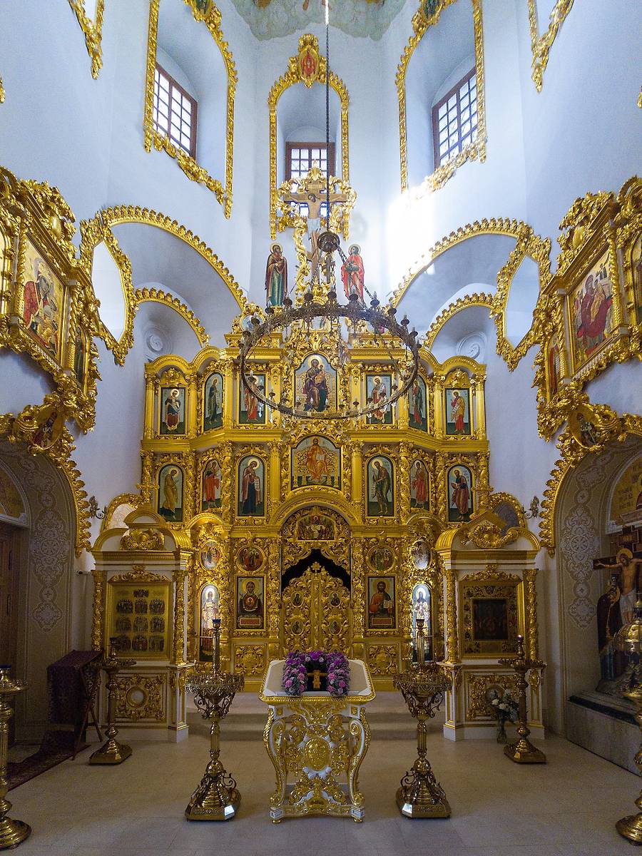 интерьер и убранство. Церковь иконы Божией Матери "Знамение" на Шереметевом дворе, Арбат (Центральный административный округ (ЦАО), г. Москва)