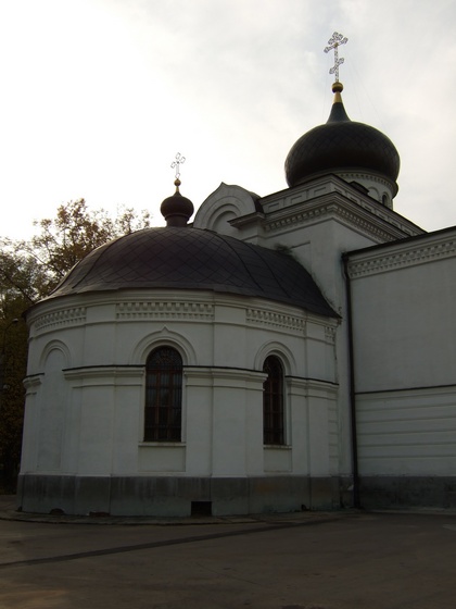 Троицкое подворье Покровского монастыря в Троице-Лыкове. Церковь Успения Пресвятой Богородицы (каменная), Строгино (Северо-Западный административный округ (СЗАО), г. Москва). архитектурные детали