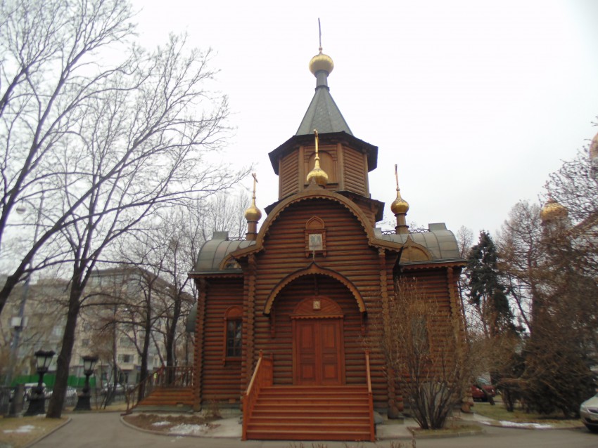 Церковь Державной иконы Божией Матери на Пречистенской набережной, Хамовники (Центральный административный округ (ЦАО), г. Москва). фасады