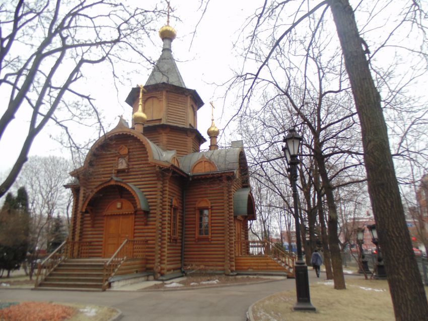 Хамовники. Церковь Державной иконы Божией Матери на Пречистенской набережной. фасады