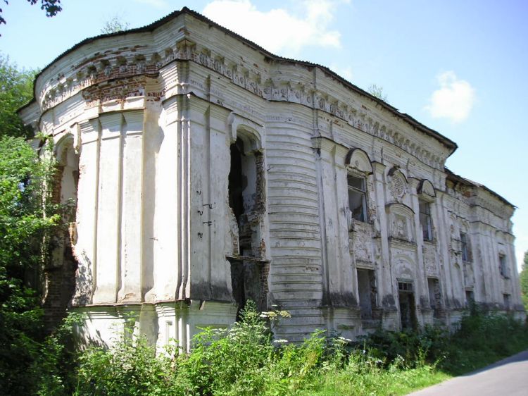 Хотылево. Церковь Спаса Преображения. фасады, 		      