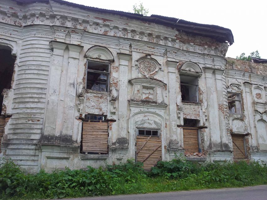 Хотылево. Церковь Спаса Преображения. архитектурные детали