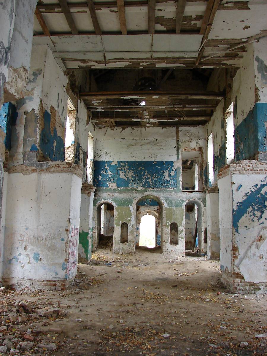 интерьер и убранство. Церковь Преображения Господня, Хотылево (Брянский район, Брянская область)