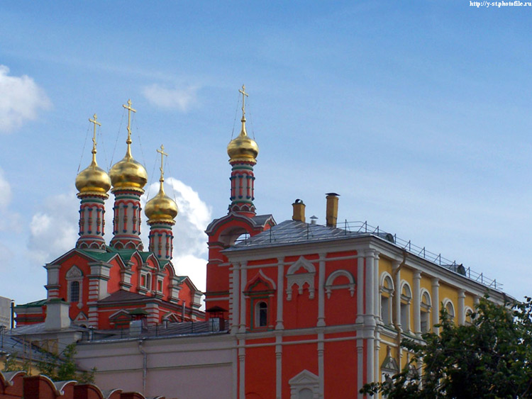 Тверской. Кремль. Церковь Похвалы Божией Матери в Потешном дворце. фасады