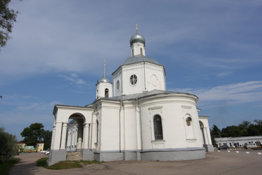 Остров. Собор Троицы Живоначальной. фасады