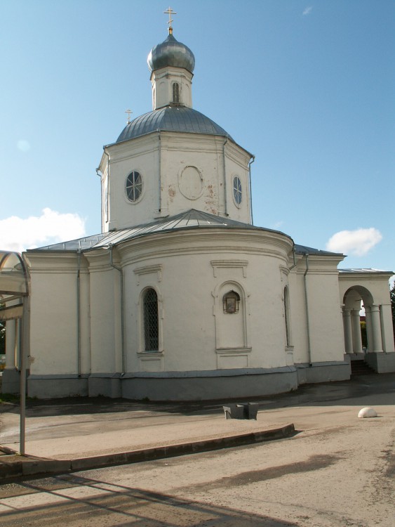 Собор Троицы Живоначальной, Остров (Островский район, Псковская область). фасады, храм со стороны алтаря