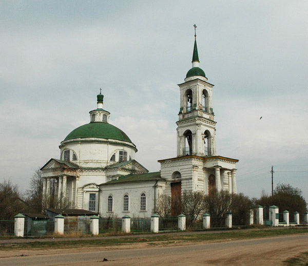 Татищев погост. Церковь Сергия Радонежского. фасады