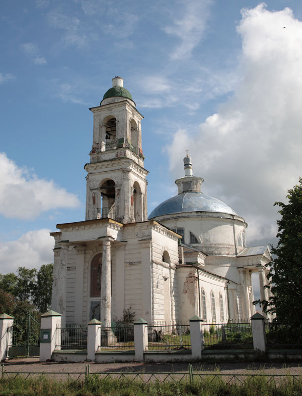 Татищев погост. Церковь Сергия Радонежского. фасады