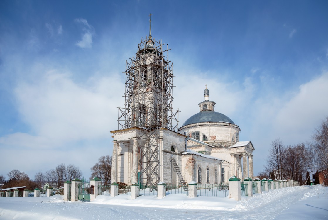 Татищев погост. Церковь Сергия Радонежского. фасады