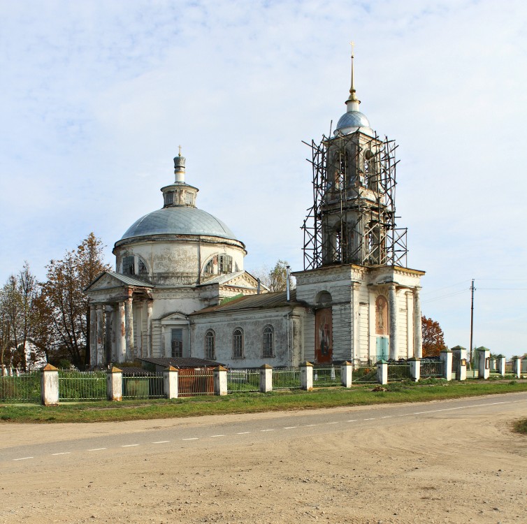 Церковь Сергия Радонежского, Татищев погост (Ростовский район, Ярославская область). фасады