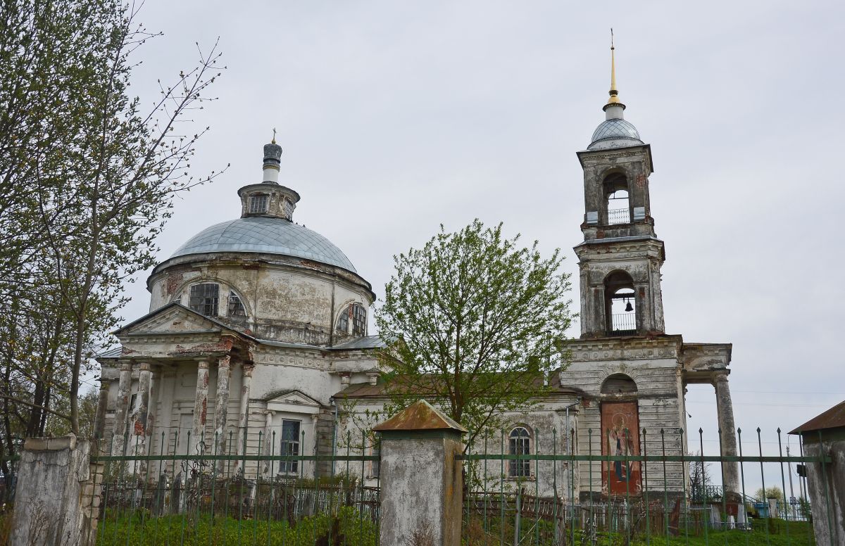 Татищев погост. Церковь Сергия Радонежского. фасады