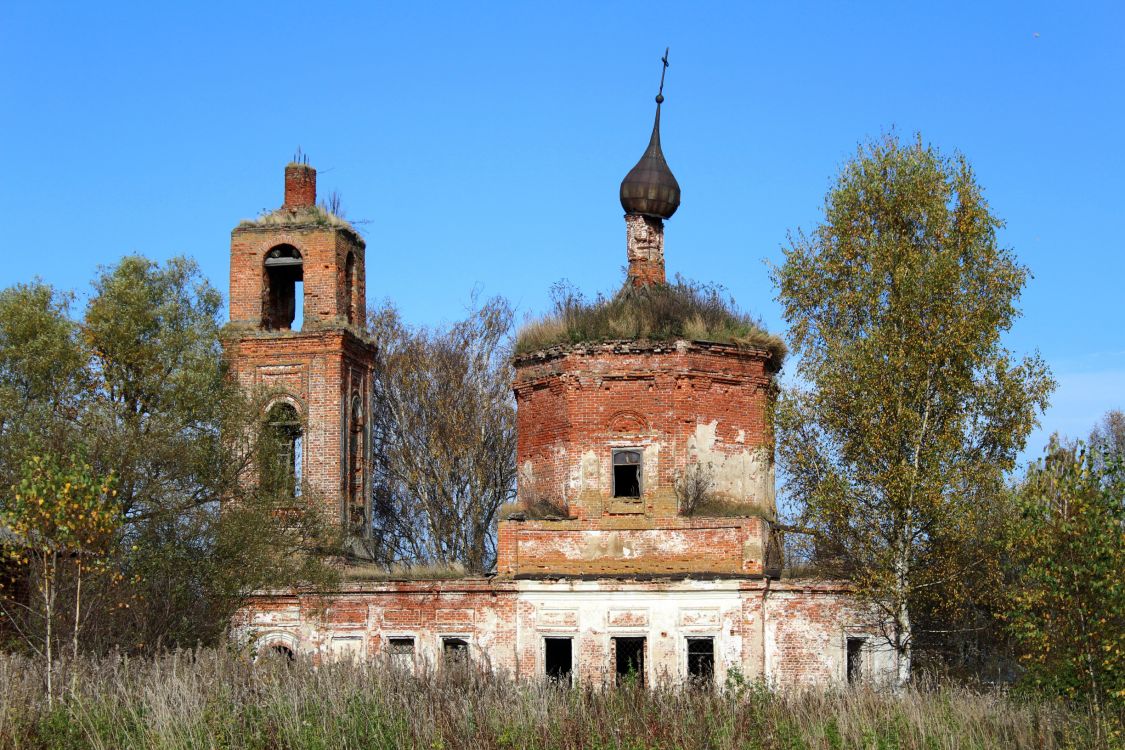 Халдеево. Церковь Казанской иконы Божией Матери. фасады