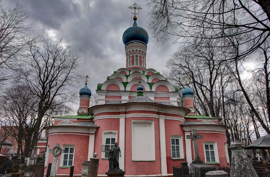 Донской. Донской монастырь. Малый собор Донской иконы Божией Матери. фасады