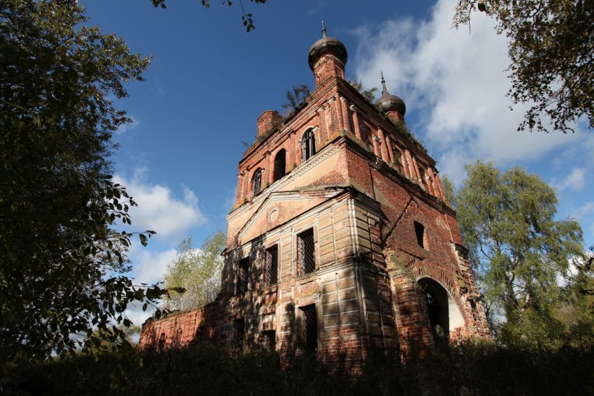 Сандырево. Церковь Благовещения Пресвятой Богородицы. фасады