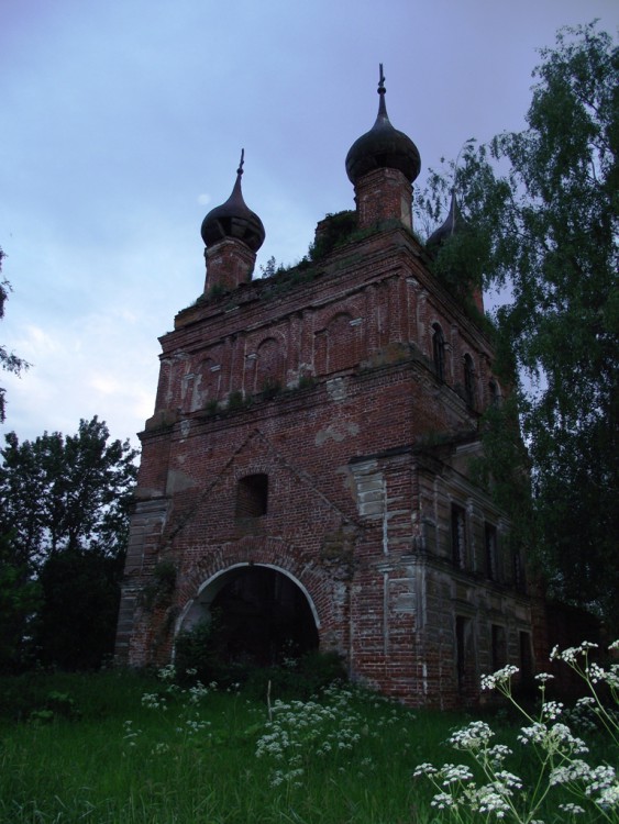 Сандырево. Церковь Благовещения Пресвятой Богородицы. фасады