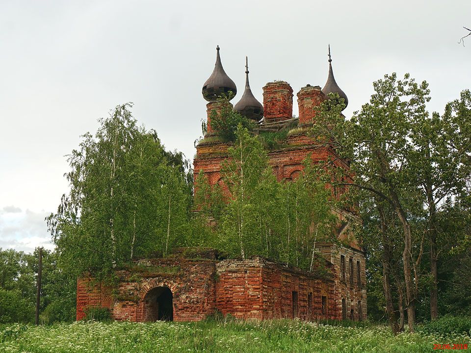 Сандырево. Церковь Благовещения Пресвятой Богородицы. фасады