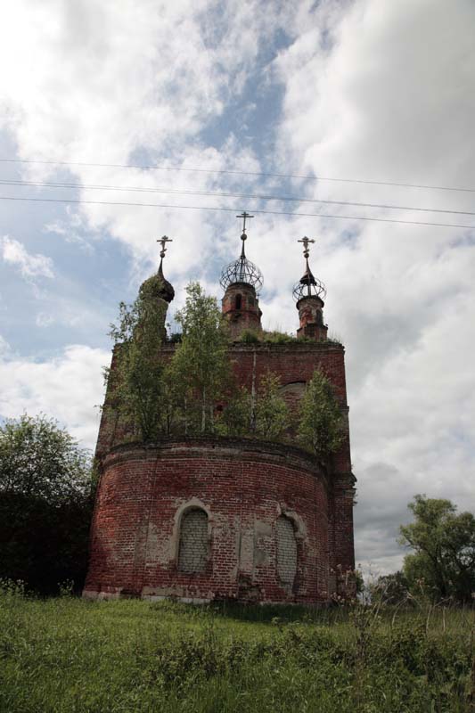 Приимково. Церковь Рождества Пресвятой Богородицы. фасады