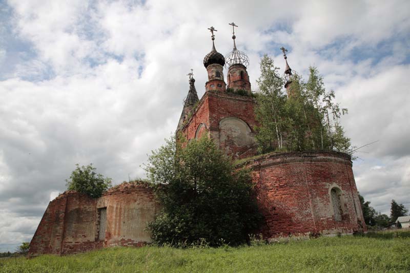 Приимково. Церковь Рождества Пресвятой Богородицы. фасады